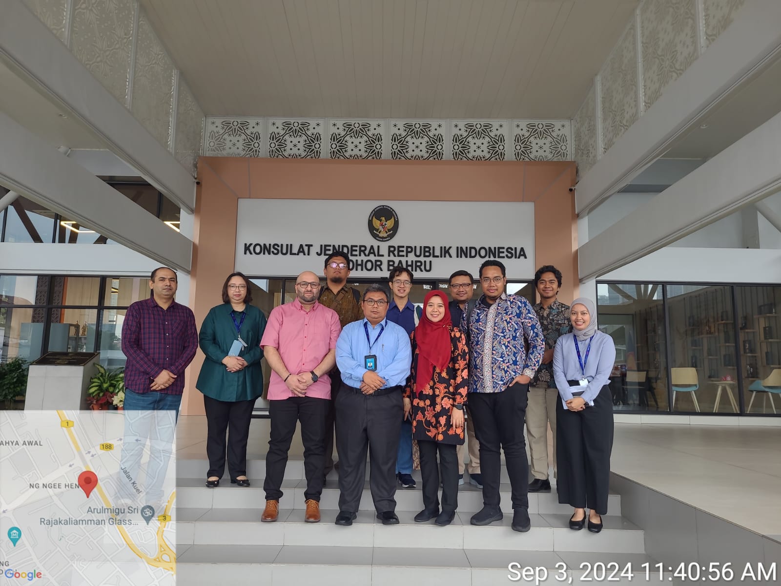 FISIP UNAIR Strengthens International Relations Through Strategic Visit to KJRI Johor Bahru, Malaysia